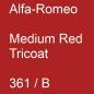 Preview: Alfa-Romeo, Medium Red Tricoat, 361 / B.